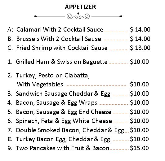 appetizermenu